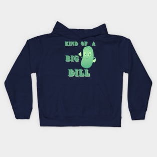 big dill pickle pun Kids Hoodie